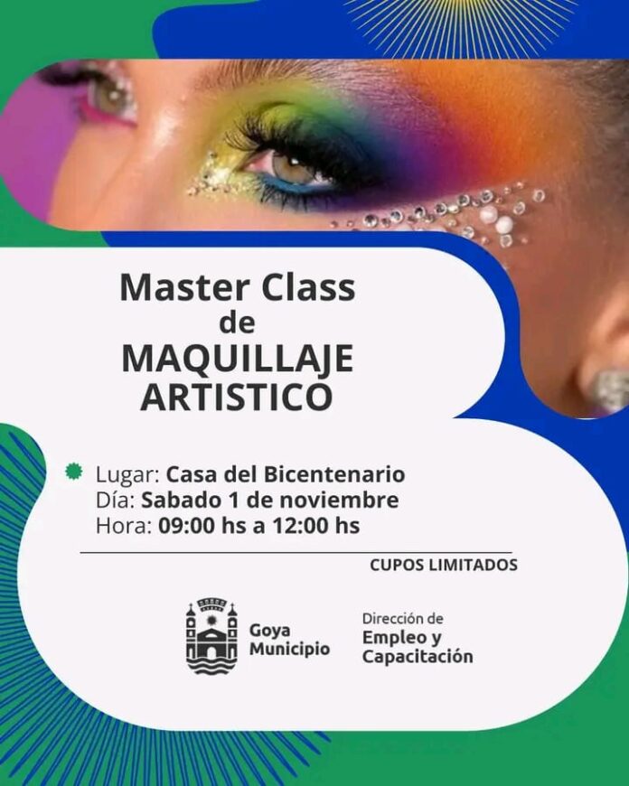 master class maquillaje artistico carnaval flyr