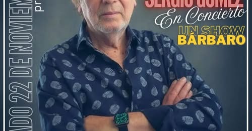 Sergio Gomez en Concierto flyr
