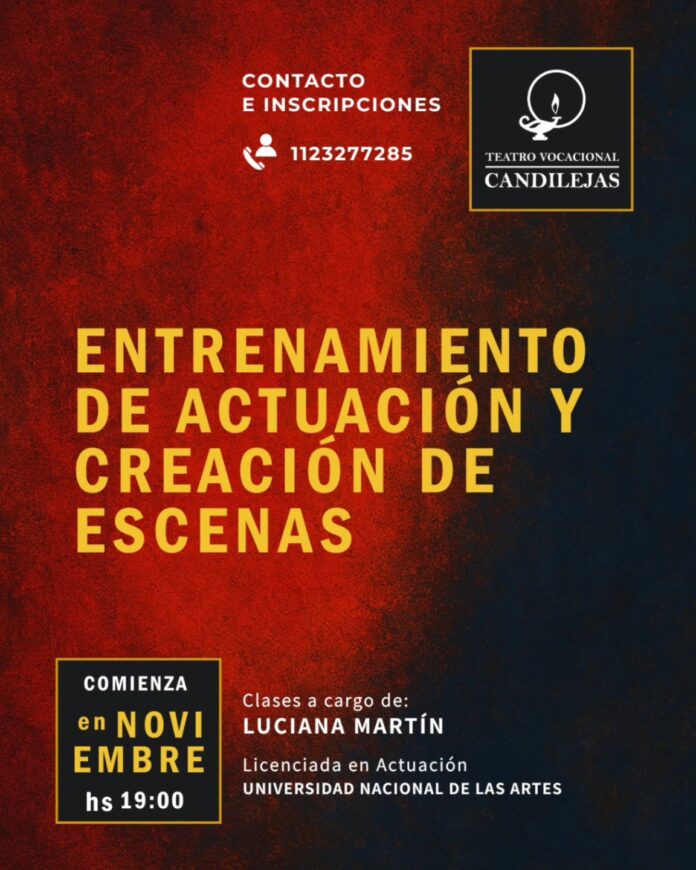 formacion actoral en Candilejas Flyr