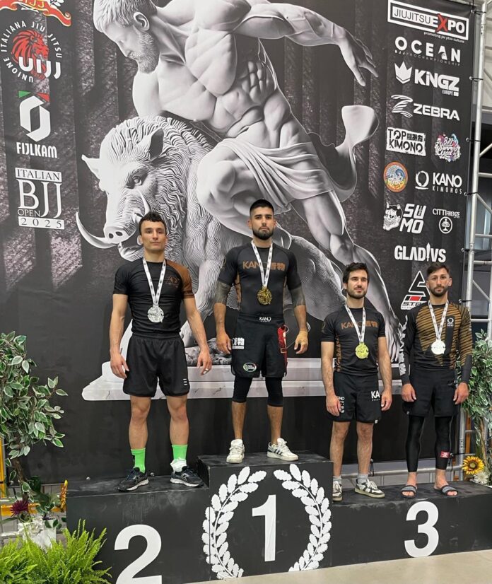 Ramiro Gamboa campeon Europeo de Jiu Jitsu 2