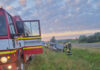 Otro despiste y vuelco en Ruta 14