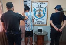 La Policía logró recuperar un teléfono celular robado y aprehendió al autor del hecho