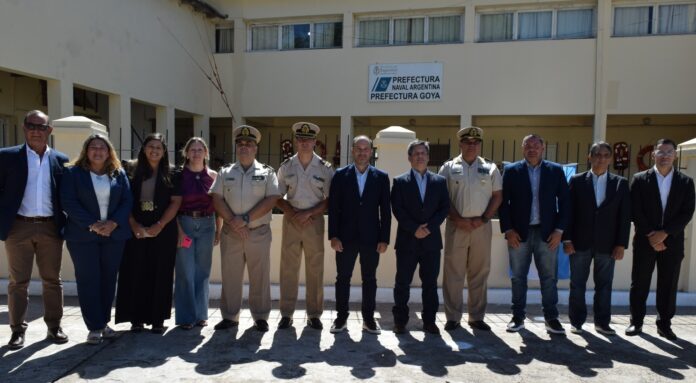 Asuncion de Nuevo Jefe Prefectura Goya Mariano acompaño la ceremonia 10