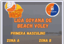Exitosa convocatoria para el torneo de beach vóley en Goya