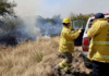 Localidades correntinas con riesgo alto, muy alto y extremo de incendio
