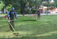 Municipalidad de Goya lleva adelante obras de bacheo en distintos puntos de la ciudad