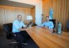 INTENDENTE MARIANO HORMAECHEA SE REUNIÓ CON EL GOBERNADOR JUAN PABLO VALDÉS