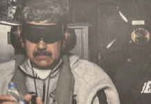 Así se llevaron a Nicolás Maduro de Venezuela: La foto inédita que publicó Trump tras el operativo de EEUU