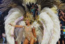 CARNAVALES 2026 : DANIELA VALLEJOS ES LA FLAMANTE REINA DEL CARNAVAL GOYANO