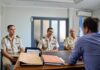 INTENDENTE MARIANO HORMAECHEA RECIBIÓ AL JEFE DE LA PREFECTURA GOYA
