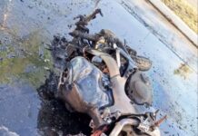 Joven murió tras chocar e incendiarse su moto en Corrientes