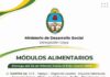 Entrega de módulos alimentarios en Goya