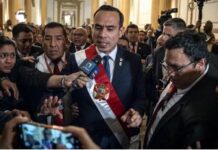 El Congreso de Perú destituyó a José Jerí, el séptimo presidente en caer en 10 años