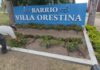 Villa Orestina: Plantación de especies ornamentales y tareas de mantenimiento en el acceso al barrio