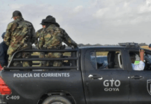 Entrenamientos intensos del Grupo Táctico de Operaciones en Goya