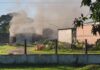Investigan las causas del incendio en la planta textil Alal