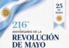 GOYA CONMEMORARÁ EL 216º ANIVERSARIO DE LA REVOLUCIÓN DE MAYO