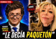 “LE DECÍA PAQUETÓN”: ROSMERY HABLÓ DE LOS AUDIOS CON MILEI Y CRECE EL ESCÁNDALO