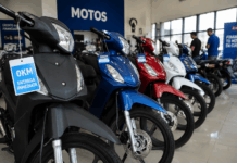 La venta de motos creció más de un 25% respecto al año pasado, aunque cayó frente a abril