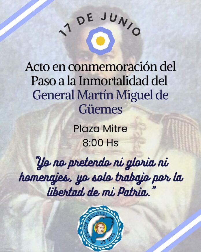 ACTO GUEMES EN PLAZA MITRE FLYR