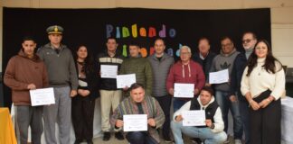 Reconocieron a participantes del concurso “Pintando Libertad” en la Unidad Penal N° 8