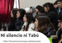 Salud Mental invita al taller “Ni Silencio, Ni Tabú” para adolescentes