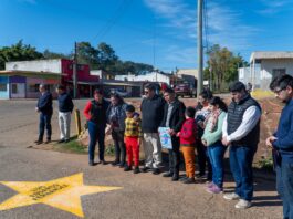 PASO DE LOS LIBRES SUMÓ UNA NUEVA ESTRELLA AMARILLA EN MEMORIA DE UNA VÍCTIMA VIAL