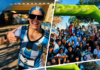 Goya celebró con deporte y espíritu patrio en la carrera atlética del Barrio Belgrano