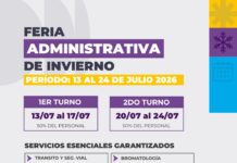 LA MUNICIPALIDAD DISPUSO LA FERIA ADMINISTRATIVA DE INVIERNO