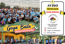 GOYA BAILA INVITA A UNA NUEVA JORNADA DE RITMO Y DIVERSIÓN EN EL PASEO LA ESTACIÓN