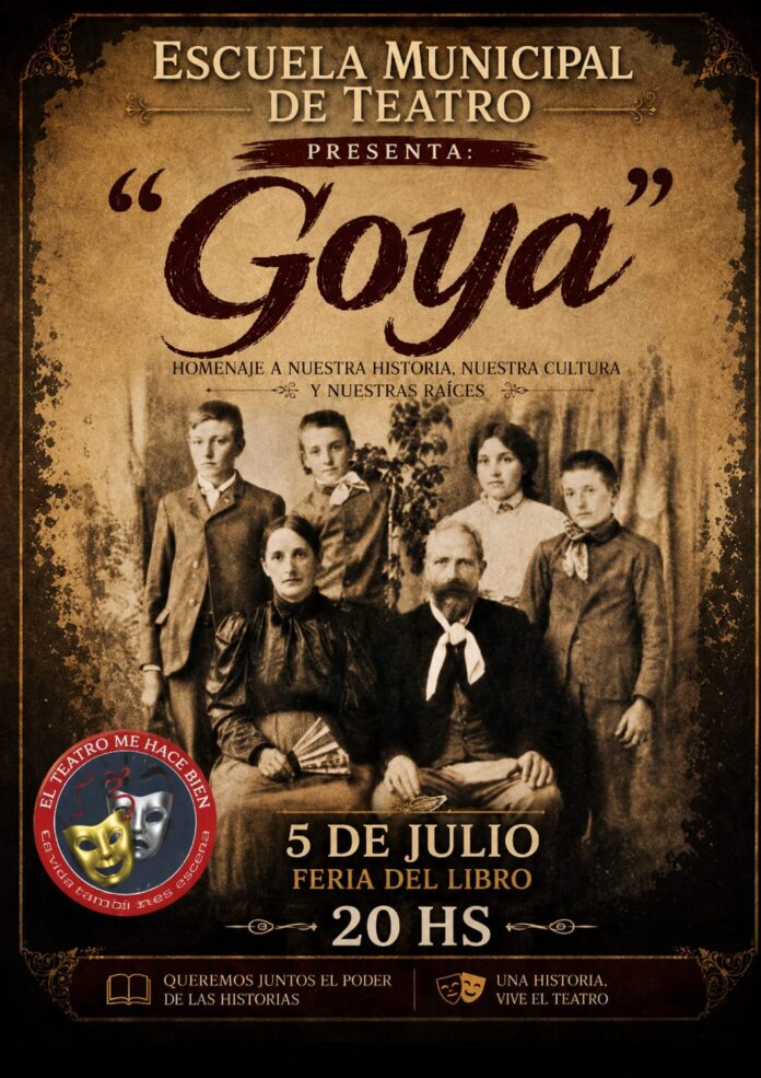 Goya Obta de la Escuela Municipal de Teatro Flyr