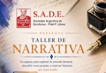 Paso de los Libres será sede de un Taller de Narrativa organizado por SADE asociación de escritores Libreños