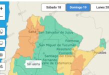 FIN DE SEMANA CON CAMBIO BRUSCO DEL TIEMPO EN CORRIENTES: HAY ALERTAS AMARILLA Y NARANJA