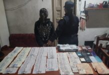 GOYA: DETUVIERON A UNA MUJER Y SECUESTRARON COCAÍNA, DINERO EN EFECTIVO Y EQUIPOS ELECTRÓNICOS