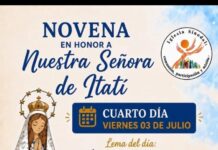 Continúa la Novena en honor a Nuestra Señora de Itatí con su cuarta jornada