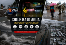 CHILE EN EMERGENCIA POR UN TEMPORAL HISTÓRICO: CUATRO FALLECIDOS, EVACUACIONES MASIVAS Y MILES DE HOGARES SIN LUZ