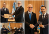 VALDÉS MANTUVO UNA REUNIÓN CON EL EMBAJADOR DE LA UNIÓN EUROPEA PARA FORTALECER LA COOPERACIÓN