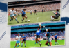 Subastarán la pelota de los dos goles históricos de Diego Maradona frente a Inglaterra