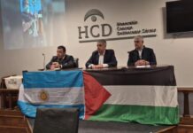 POLÉMICA EN ZÁRATE POR UN ACTO EN APOYO A PALESTINA EN EL CONCEJO DELIBERANTE
