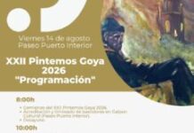 XXII PINTEMOS GOYA 2026: TRES DÍAS A PURO ARTE, CULTURA Y ACTIVIDADES PARA TODA LA FAMILIA