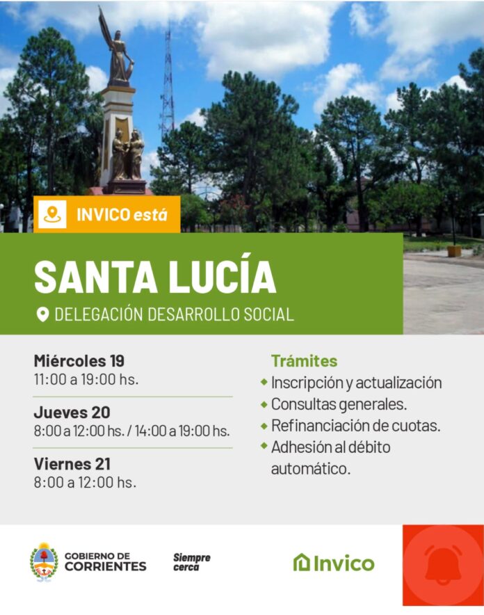 INVICO ESTA EN SANTA LUCIA FLYR