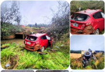 DOS FALLECIDOS Y DOS HERIDOS GRAVES EN UN TRÁGICO CHOQUE SOBRE LA RUTA 14