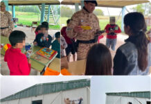 PREFECTURA COMPARTIÓ UNA JORNADA ESPECIAL CON LOS NIÑOS DE UNA ESCUELA ISLEÑA