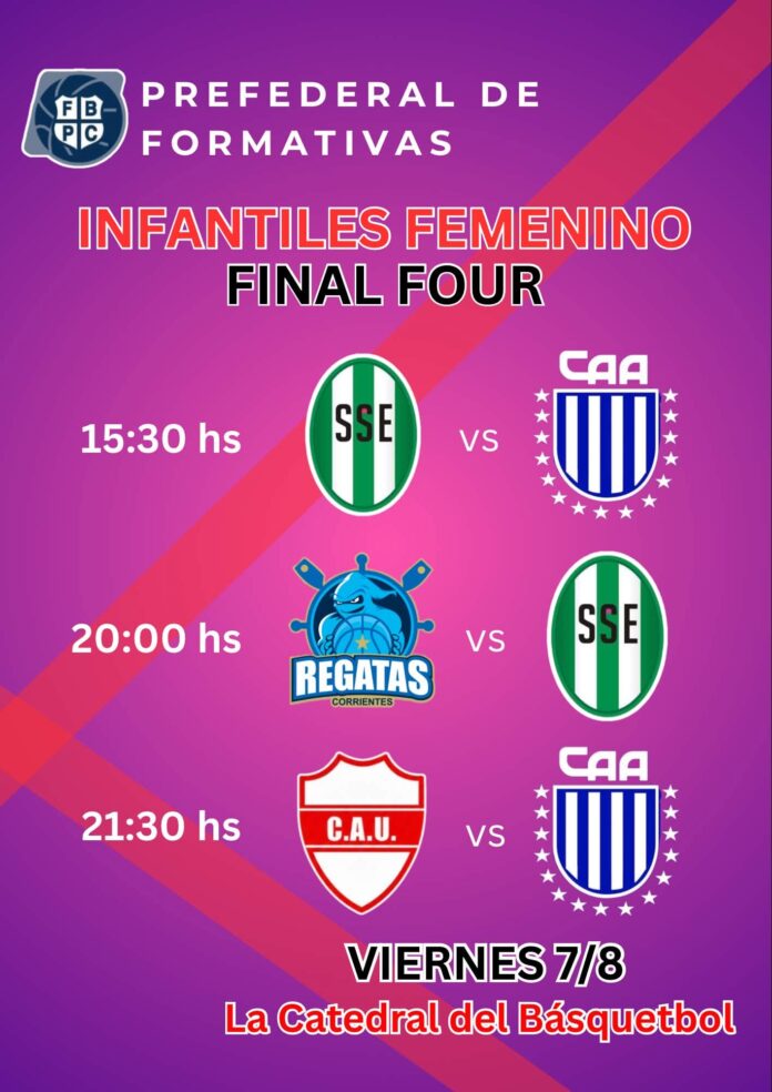 Pre Federal Femenino Infantiles Flyr 1
