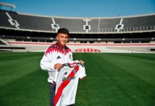 THIAGO ALMADA YA ES JUGADOR DE RIVER Y CONTÓ LA HISTORIA FAMILIAR QUE LO UNE AL CLUB