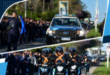LA POLICÍA DE CORRIENTES SE PONE EN CAMINO HACIA LA BASÍLICA DE ITATÍ