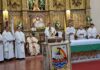 CUARENTA AÑOS DE SACERDOCIO: MONSEÑOR CANECIN ACOMPAÑÓ AL PADRE NORBERTO DAMELIO EN CURUZÚ CUATIÁ