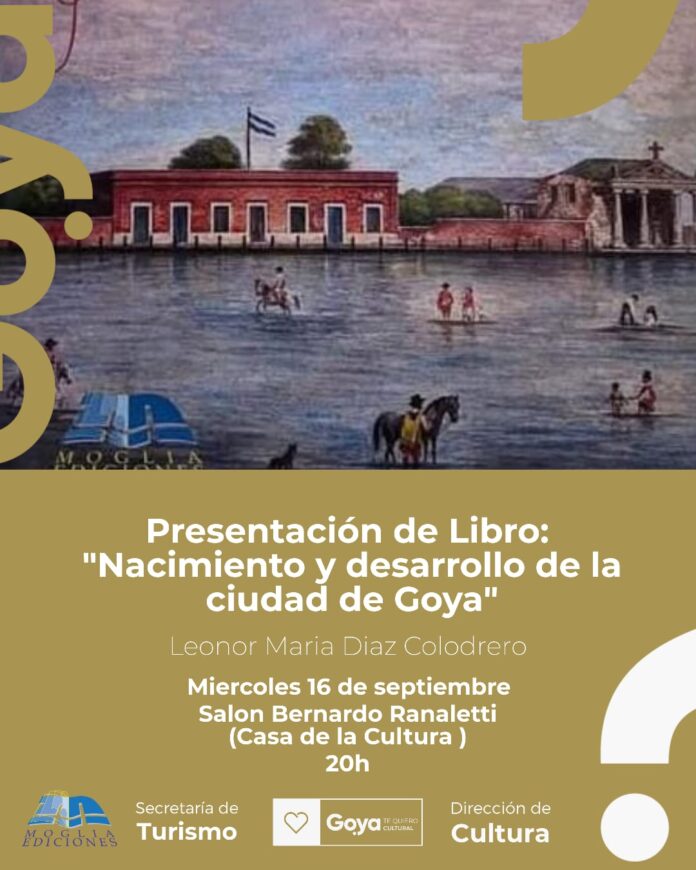 Libro nacimiento de Goya de Leonor Diaz Colodrero Flyr
