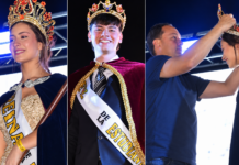 GENARO REFOJOS Y VICTORIA MAIDANA FUERON ELEGIDOS REY Y REINA DE LA ESTUDIANTINA GOYA 2026