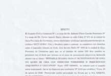 EDICTO JUDICIAL 14 DE SEPTIEMBRE: “FITTABILE ZULEMA OLGA C/ MUNICIPALIDAD DE GOYA Y/O QUIEN SE CREA CON DERECHOS POSESORIOS S/ PRESCRIPCION ADQUISITIVA O USUCAPION”